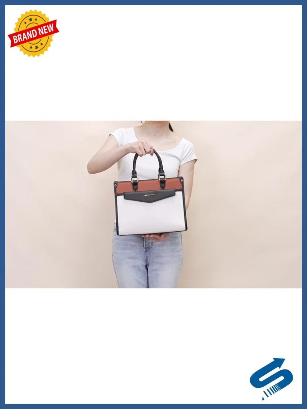 Trendy Satchel Tote Purse, PU Leather Crossbody Shoulder Bag Top Handle